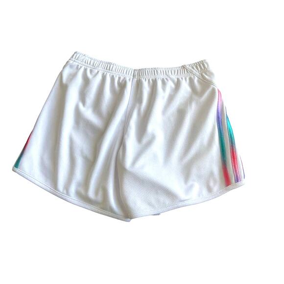 Adidas Shorts White Girls XL. (16) NWT - Picture 2 of 4